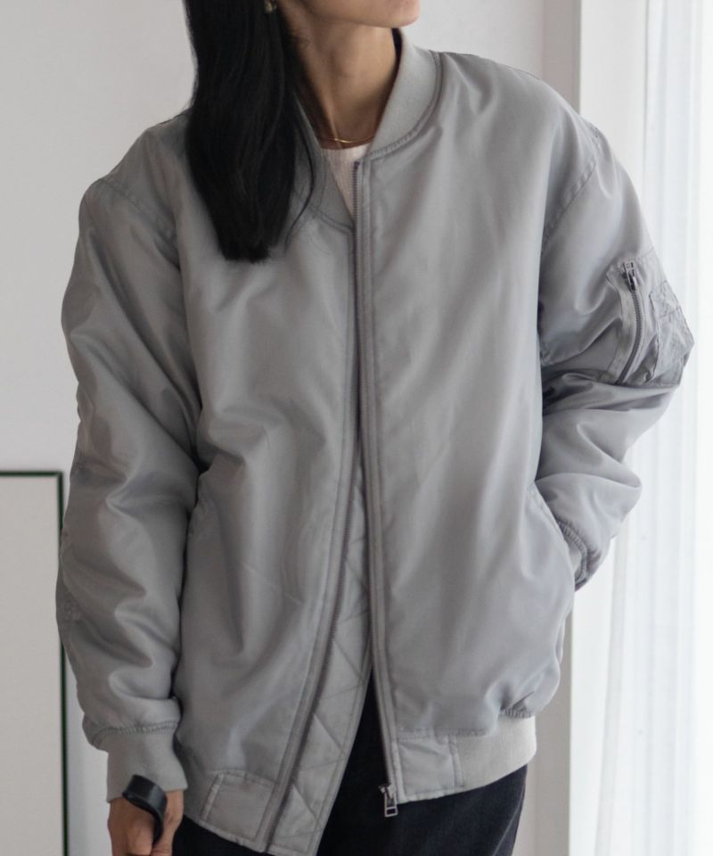 Free Nature MA-1タイプブルゾン レディース商品画像-4