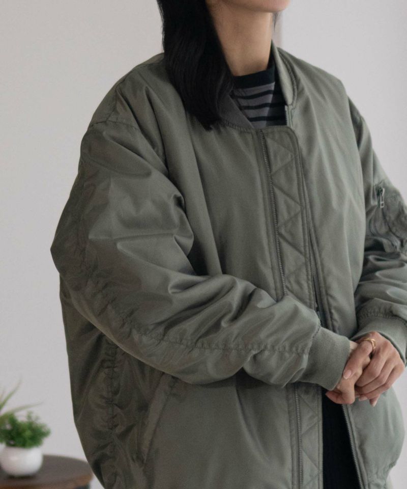 Free Nature MA-1タイプブルゾン レディース商品画像-7