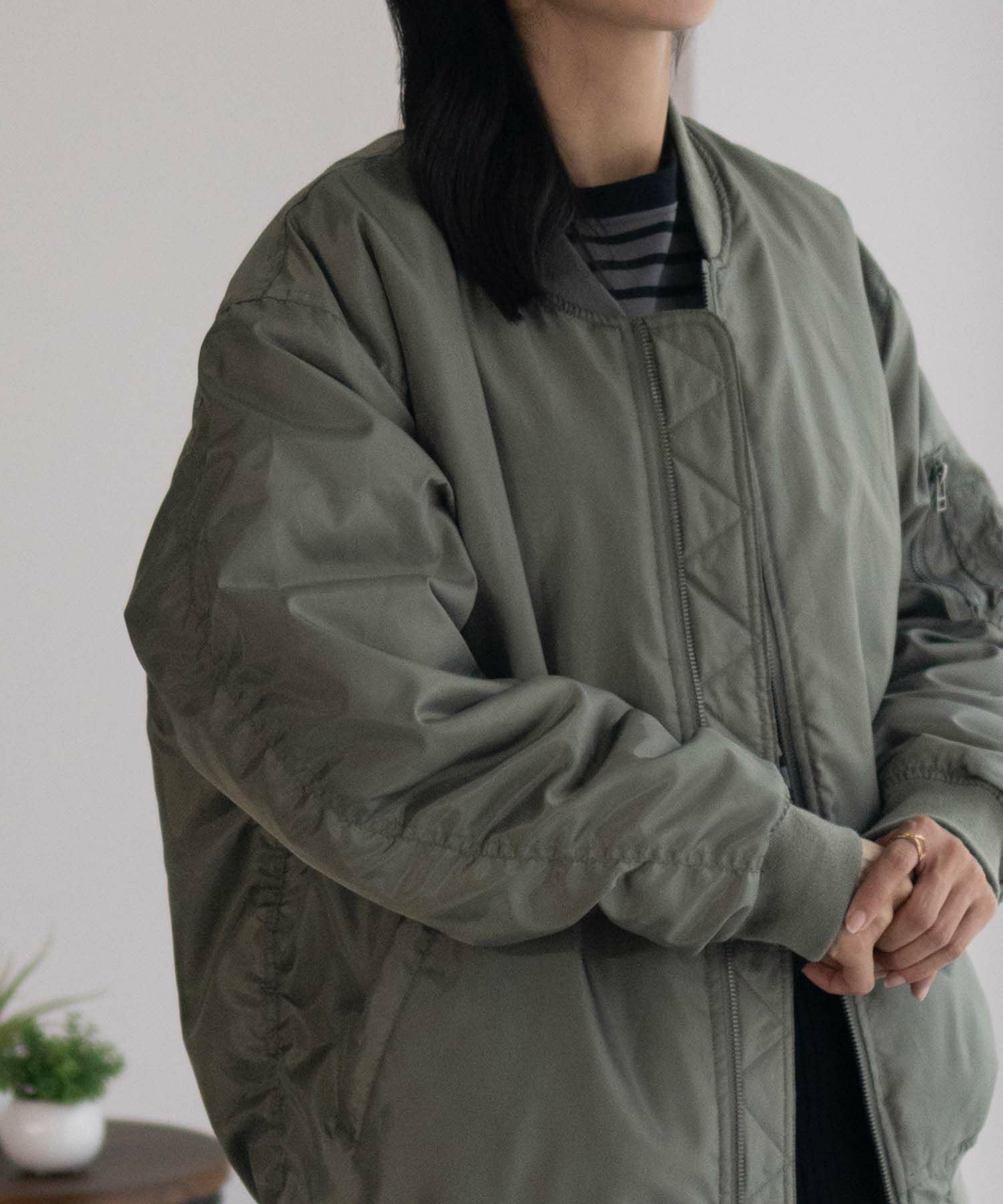 Free Nature  MA-1タイプブルゾン レディース商品サムネイル-7