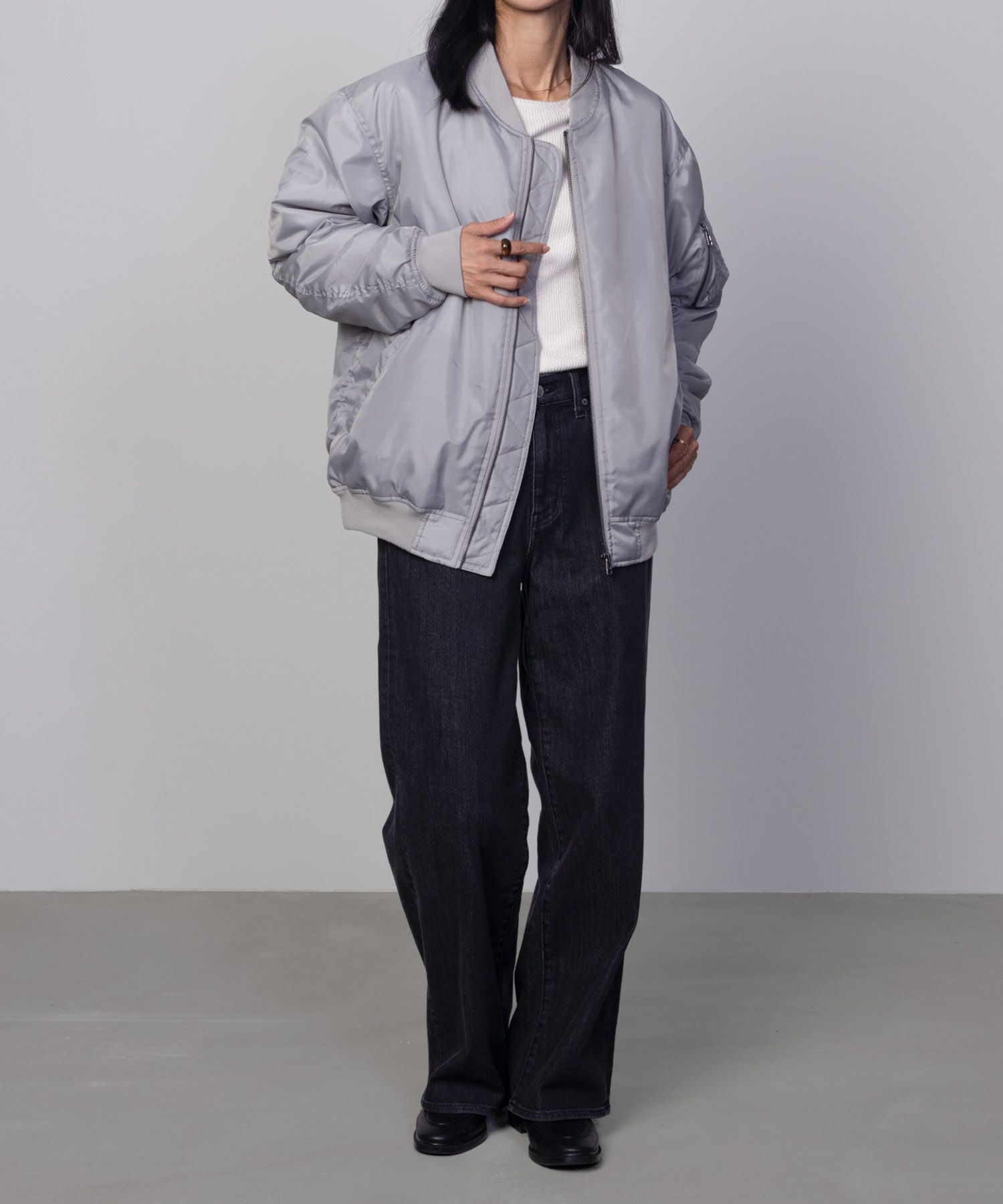 Free Nature  MA-1タイプブルゾン レディース商品サムネイル-13