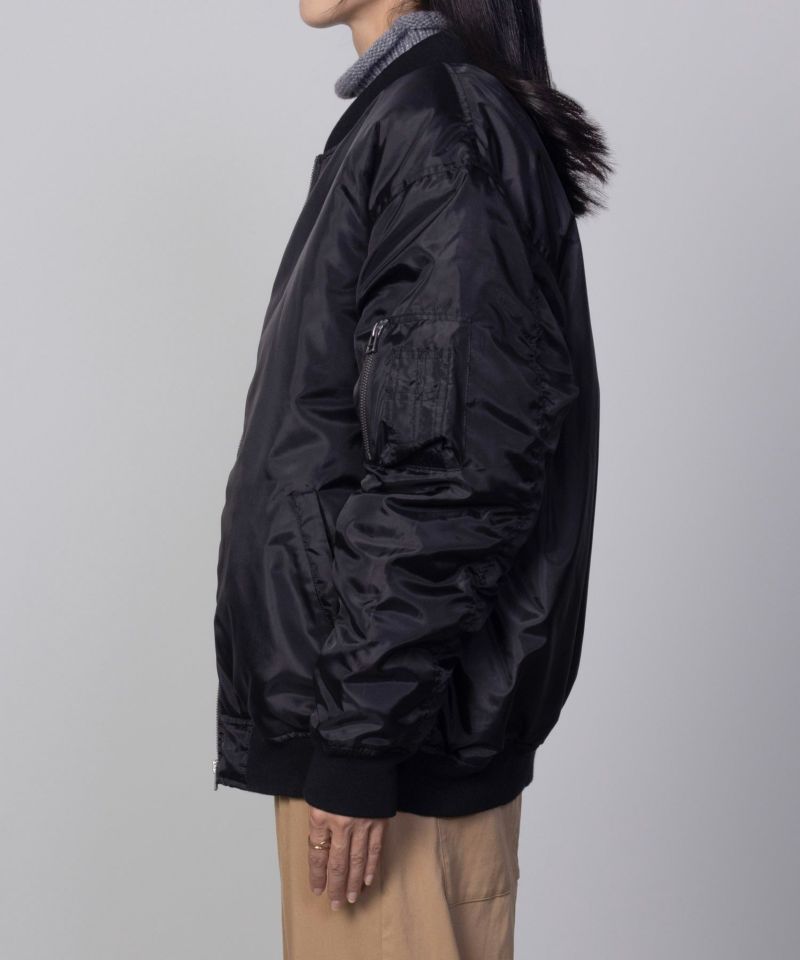 Free Nature MA-1タイプブルゾン レディース商品画像-15