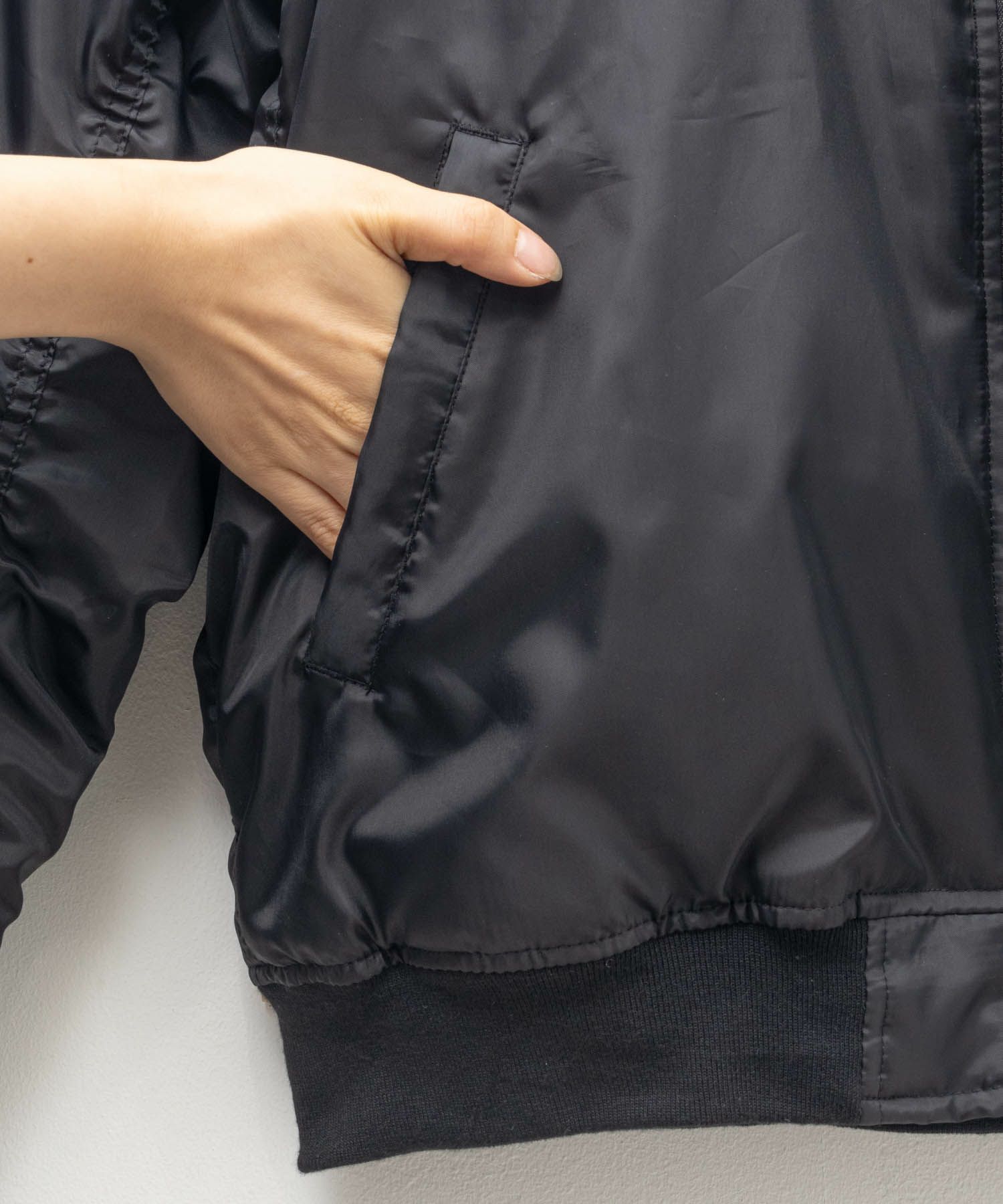 Free Nature MA-1タイプブルゾン レディース