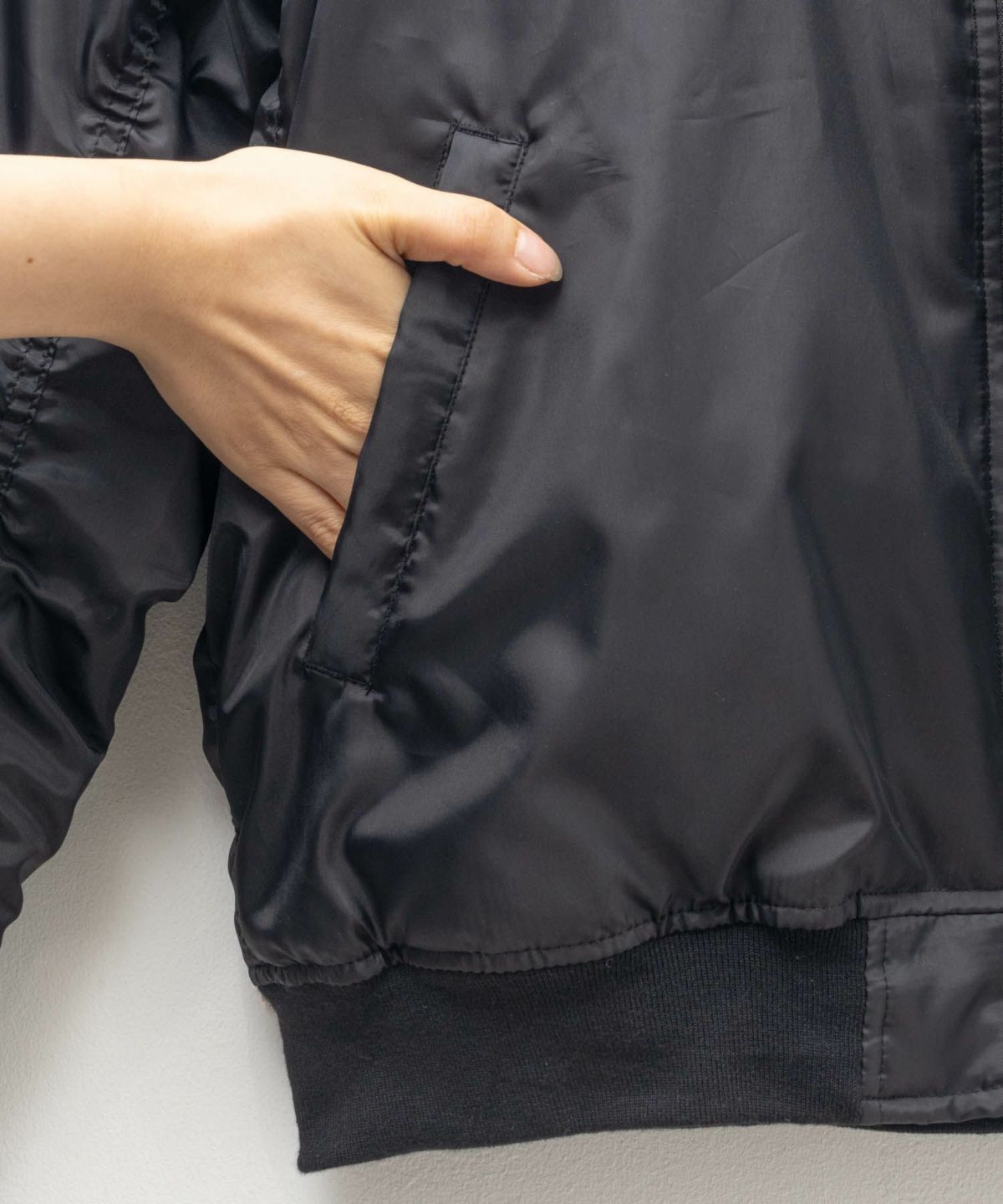 Free Nature MA-1タイプブルゾン レディース