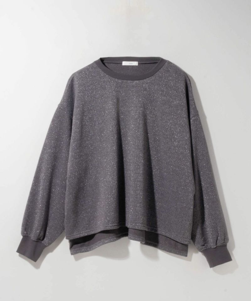 nAvy  ラメ裏毛プルオーバー レディース商品画像-23