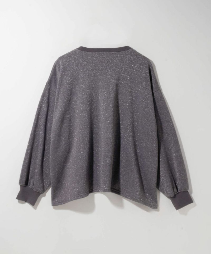 nAvy  ラメ裏毛プルオーバー レディース商品画像-24