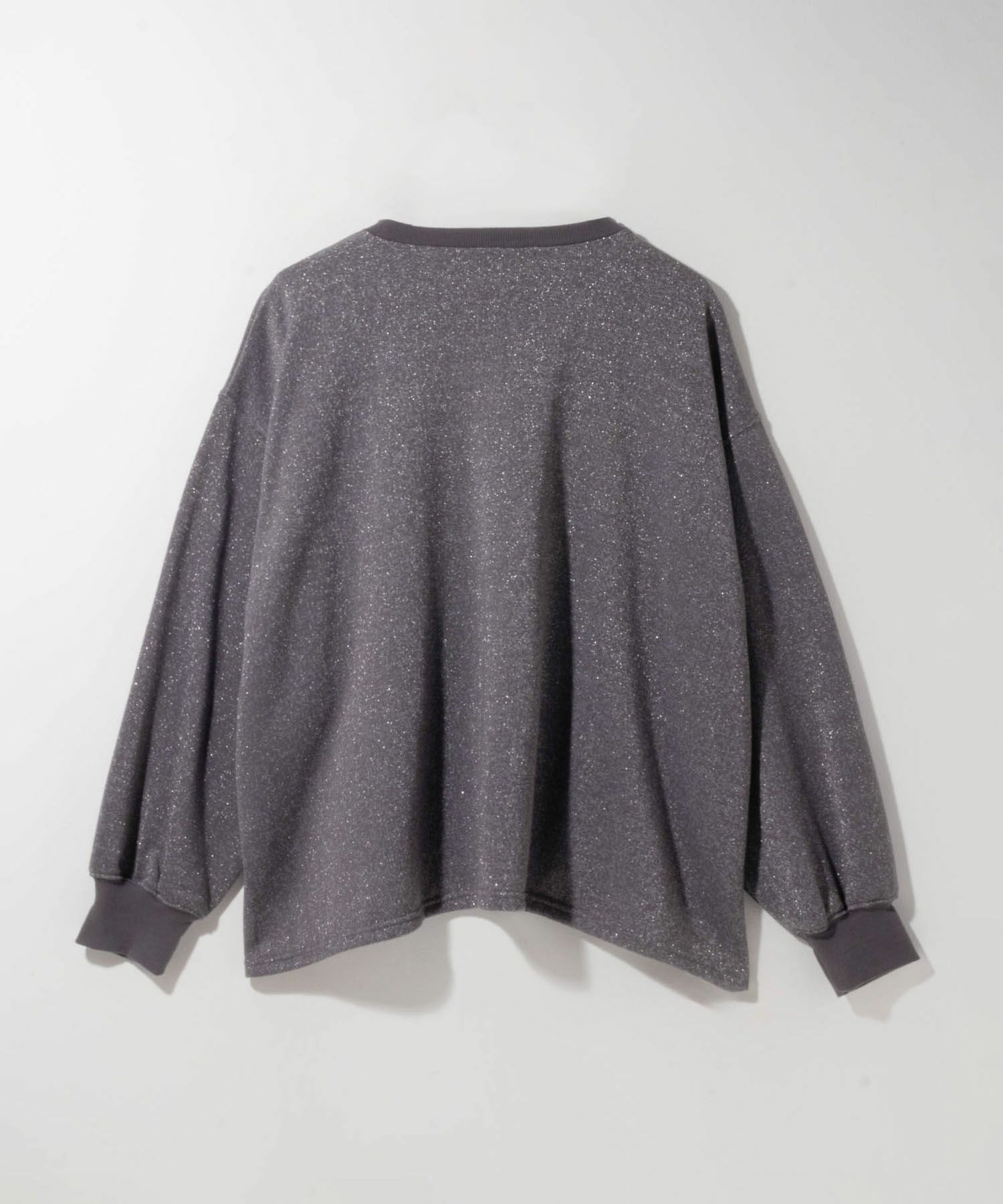 nAvy ラメ裏毛プルオーバー レディース