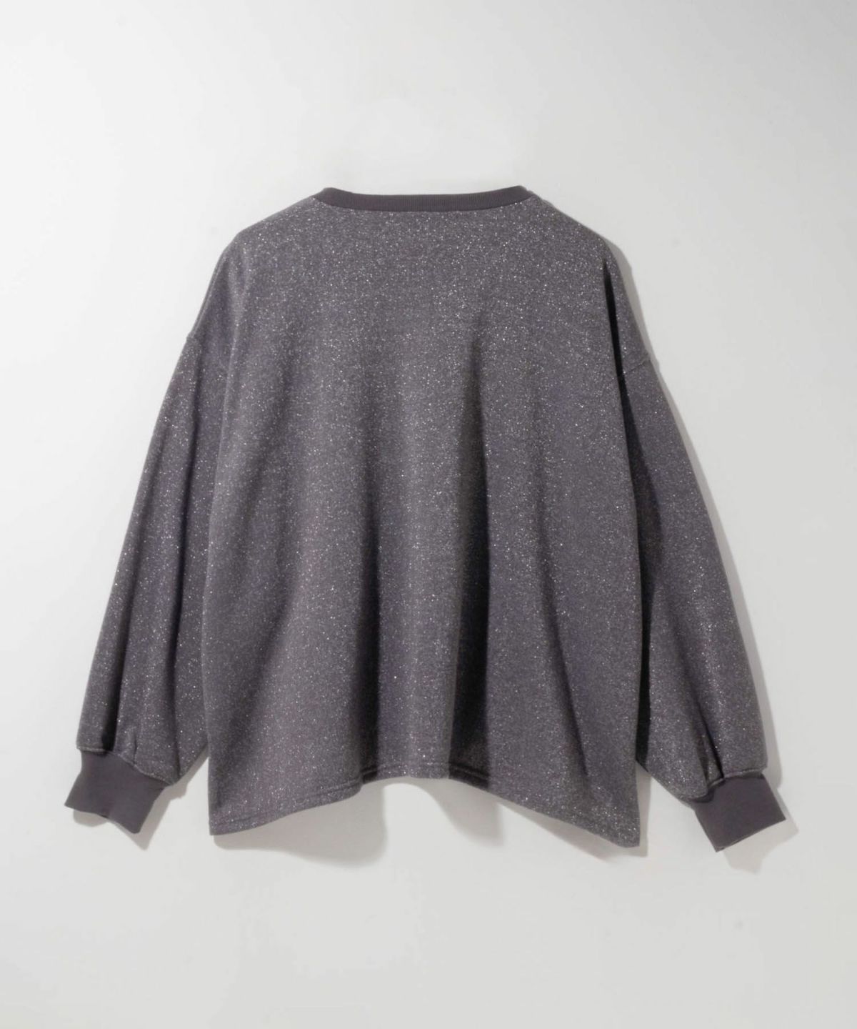 nAvy ラメ裏毛プルオーバー レディース