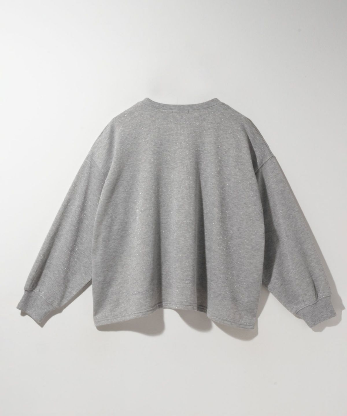 nAvy ラメ裏毛プルオーバー レディース