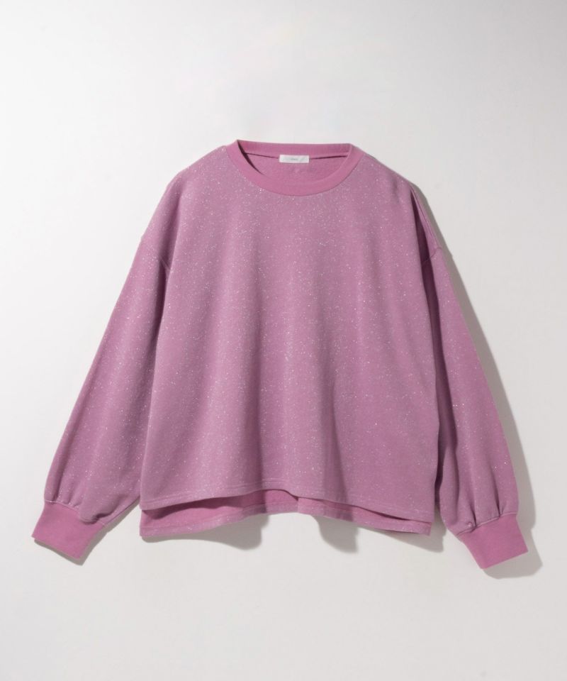 nAvy  ラメ裏毛プルオーバー レディース商品画像-27