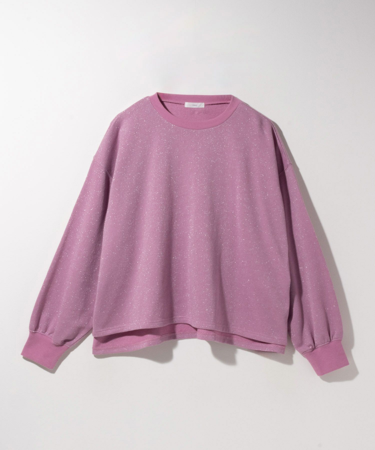 nAvy  ラメ裏毛プルオーバー レディース商品画像-27