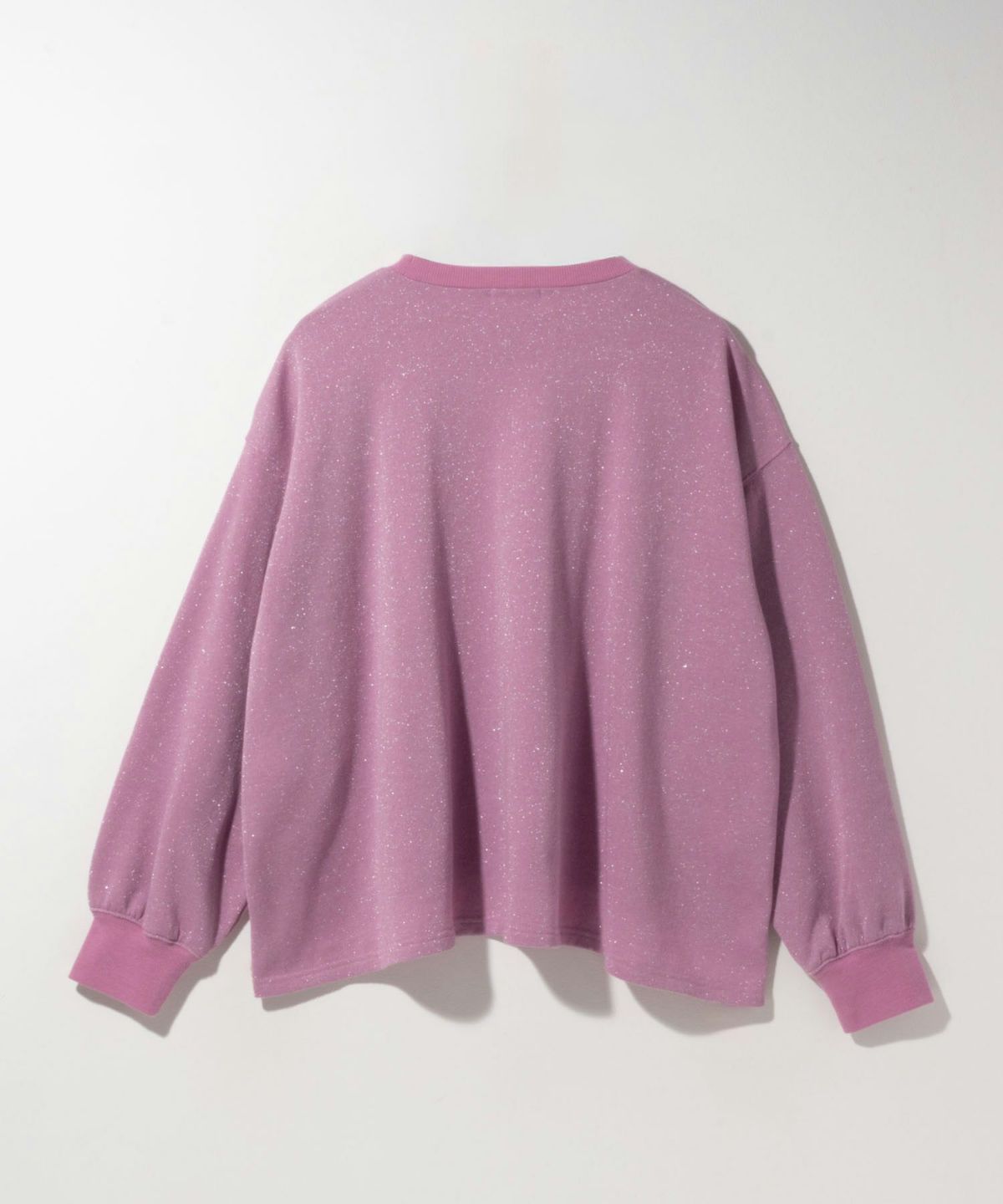 nAvy ラメ裏毛プルオーバー レディース