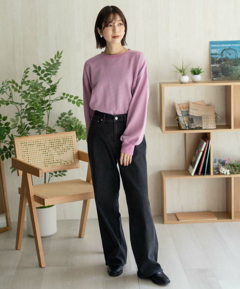 nAvy  ラメ裏毛プルオーバー レディース商品画像-33