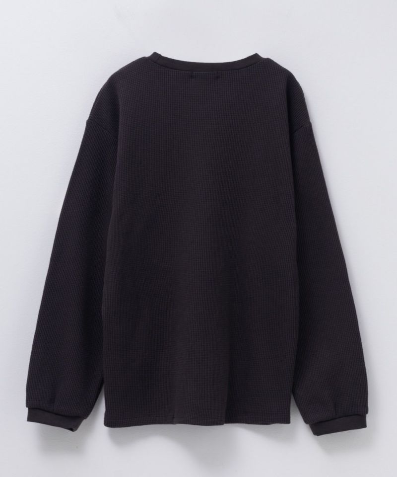 NAVY キルトベスト & ワッフル長袖Tシャツ セット アンサンブル キッズ商品画像-8