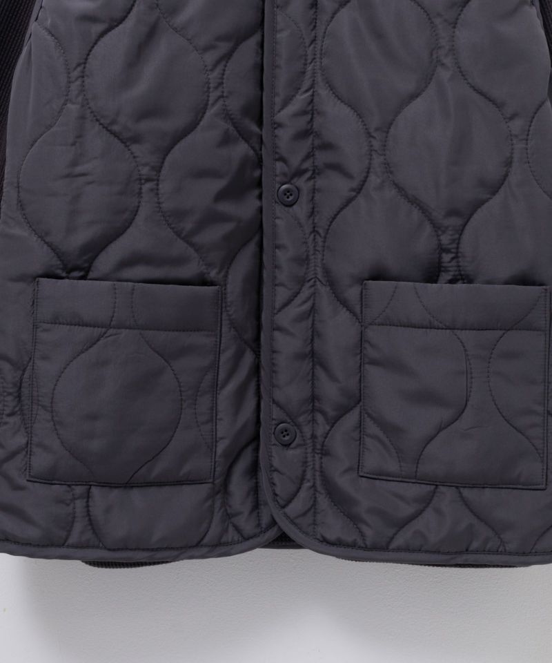 NAVY キルトベスト & ワッフル長袖Tシャツ セット アンサンブル キッズ商品画像-11