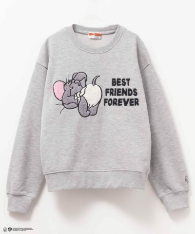 Tom and Jerry サガラ刺繍トレーナー キッズ