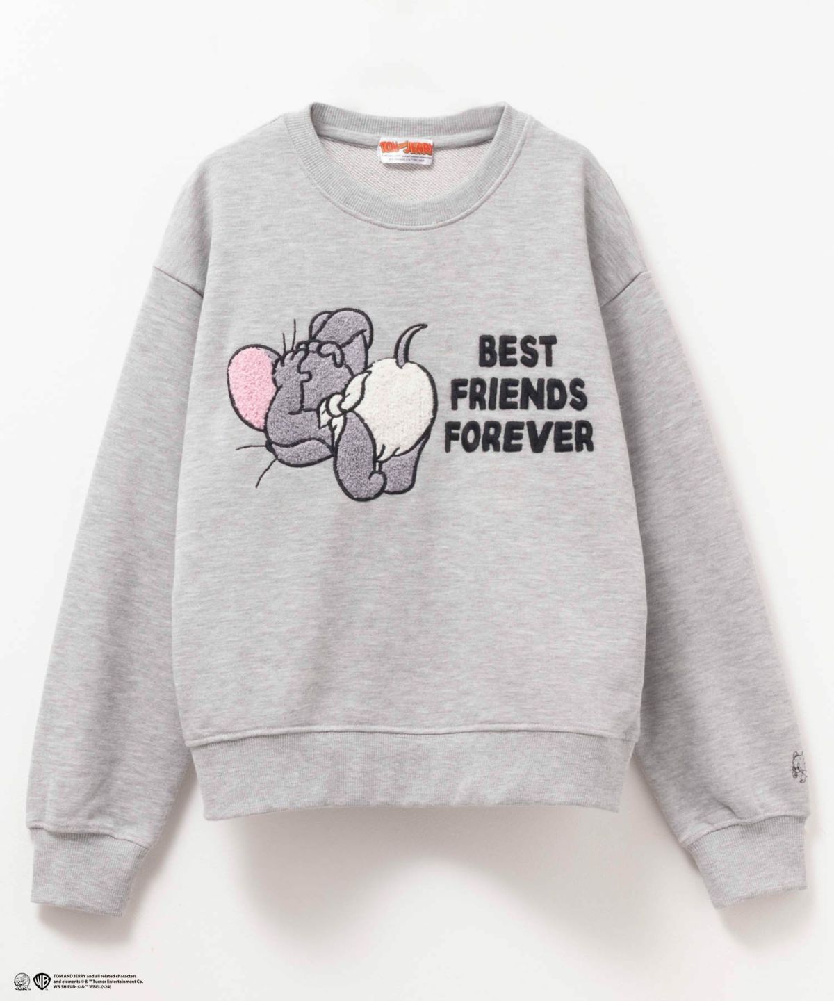 Tom and Jerry サガラ刺繍トレーナー キッズ