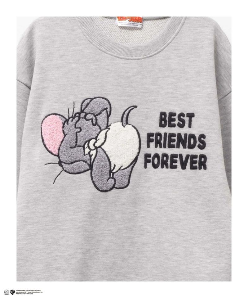 Tom and Jerry サガラ刺繍トレーナー キッズ商品画像-3