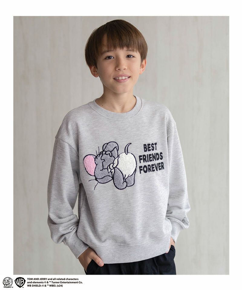 Tom and Jerry サガラ刺繍トレーナー キッズ商品サムネイル-7