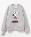 PEANUTS SNOOPY サガラ刺繍トレーナー キッズ商品サムネイル-1