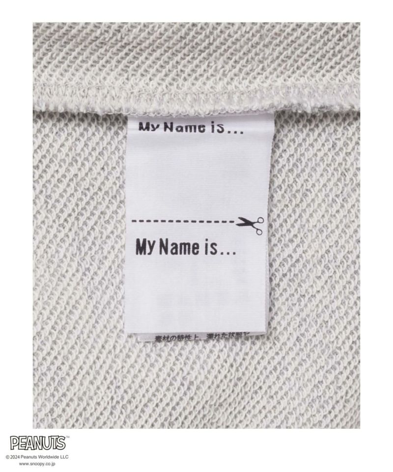 [期間限定価格]PEANUTS SNOOPY サガラ刺繍トレーナー キッズ商品画像-4