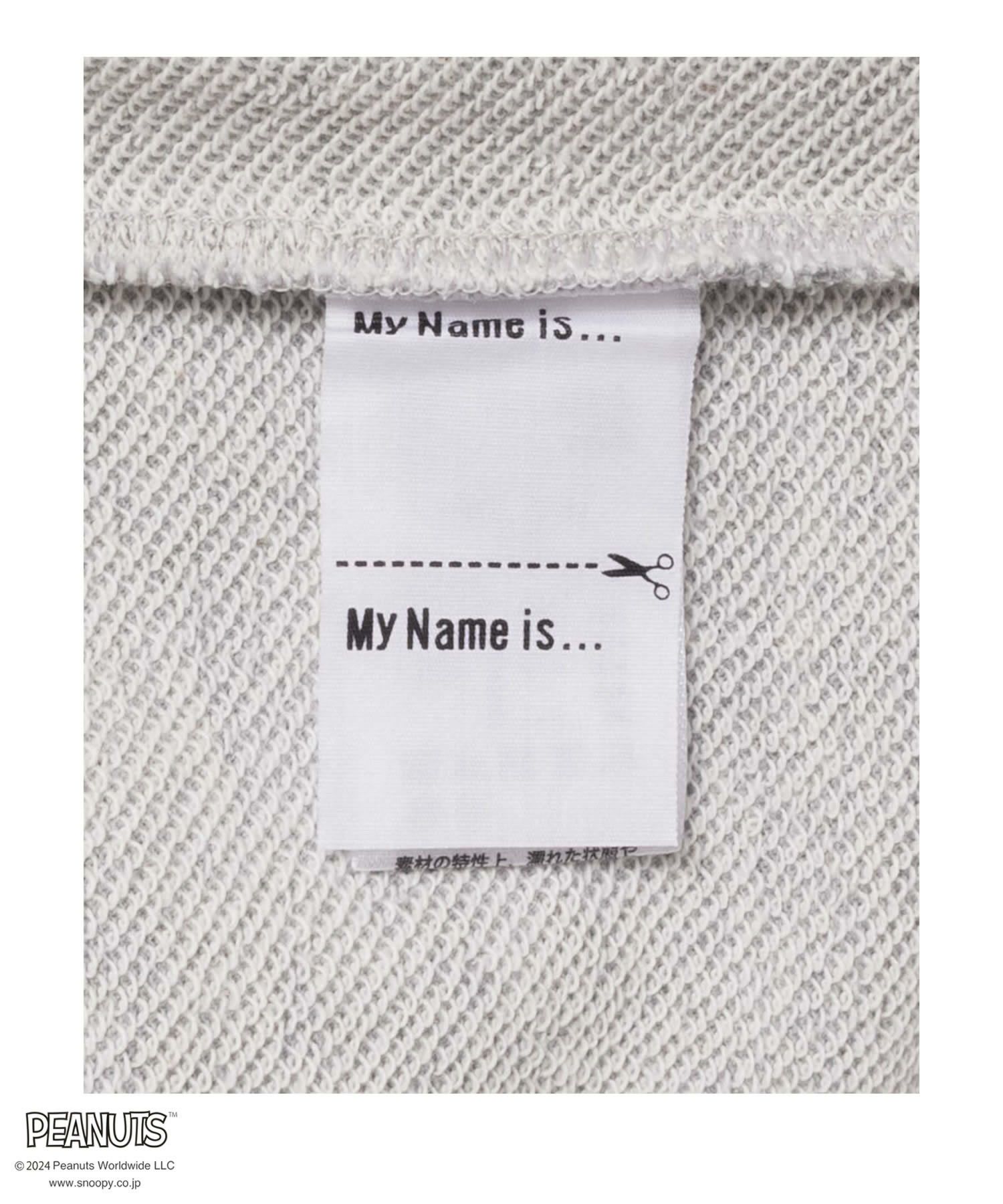 PEANUTS SNOOPY サガラ刺繍トレーナー キッズ