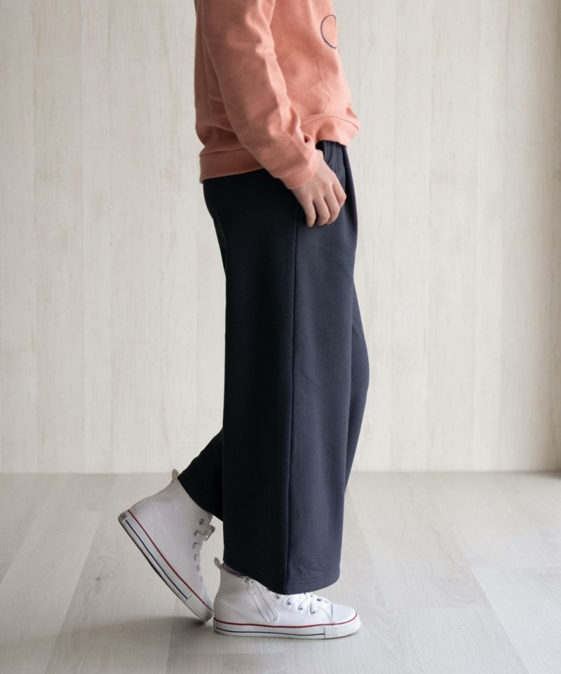 NAVY 温℃ 裏ベロアワイドパンツ キッズ商品画像-5