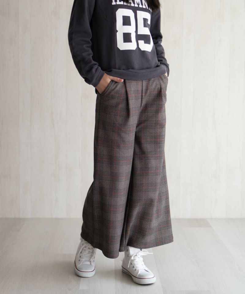 NAVY 温℃ 裏ベロアワイドパンツ キッズ商品画像-13