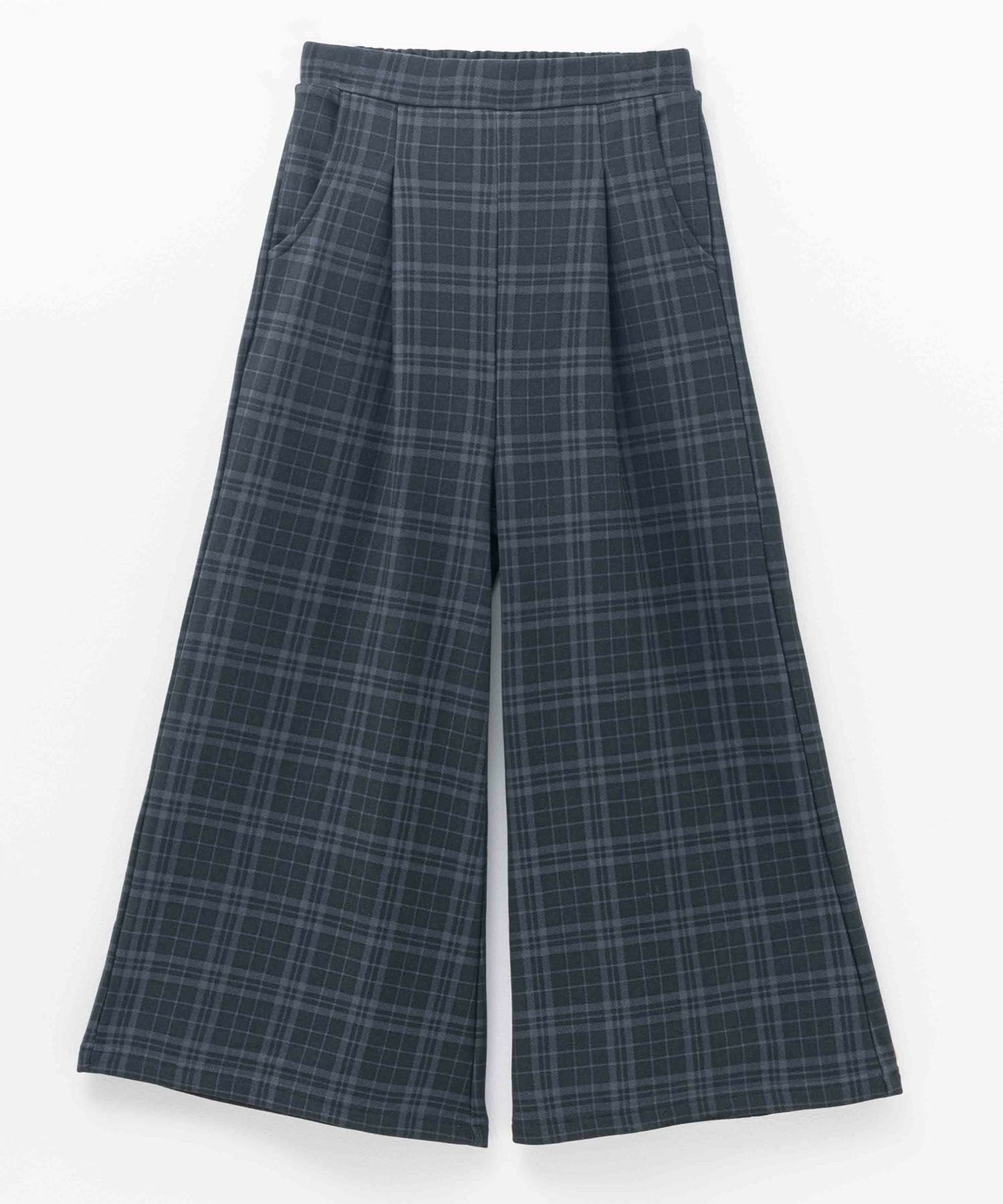 NAVY 温℃ 裏ベロアワイドパンツ キッズ