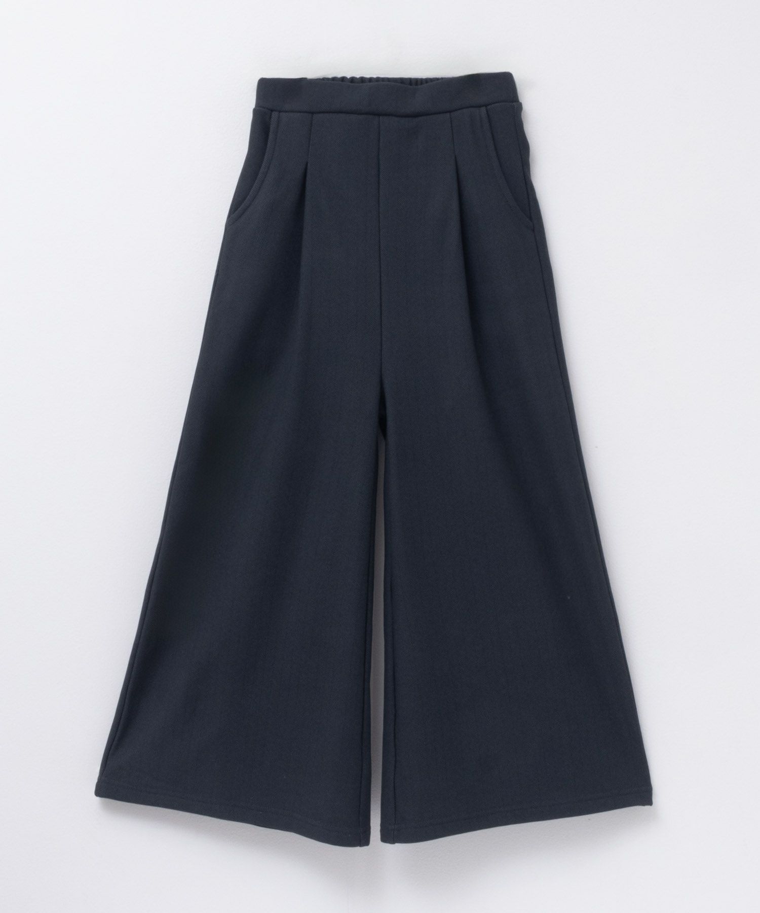 NAVY 温℃ 裏ベロアワイドパンツ キッズ