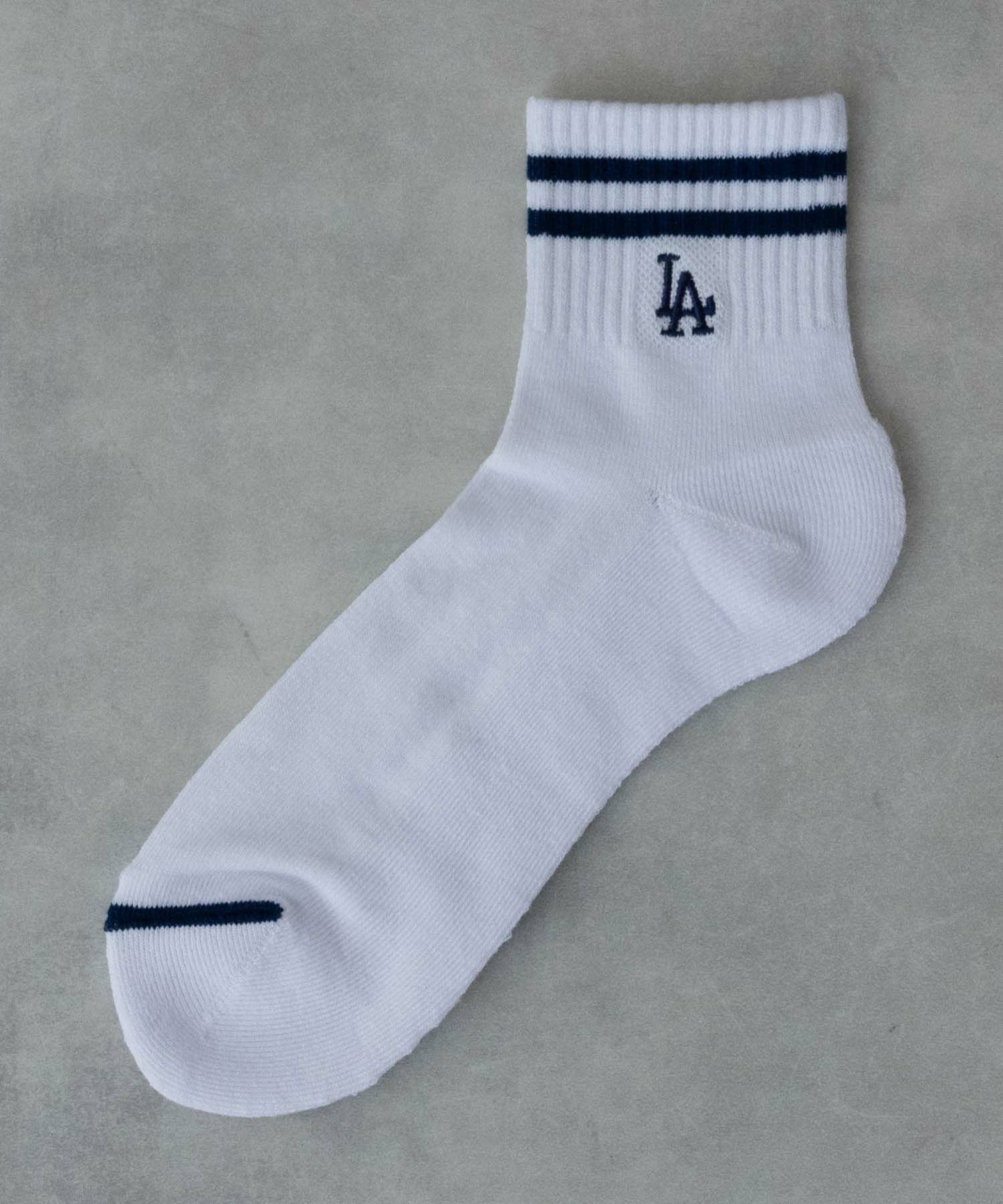 MLB  クォーターソックス ライン入り 3足組 メンズ商品画像-3