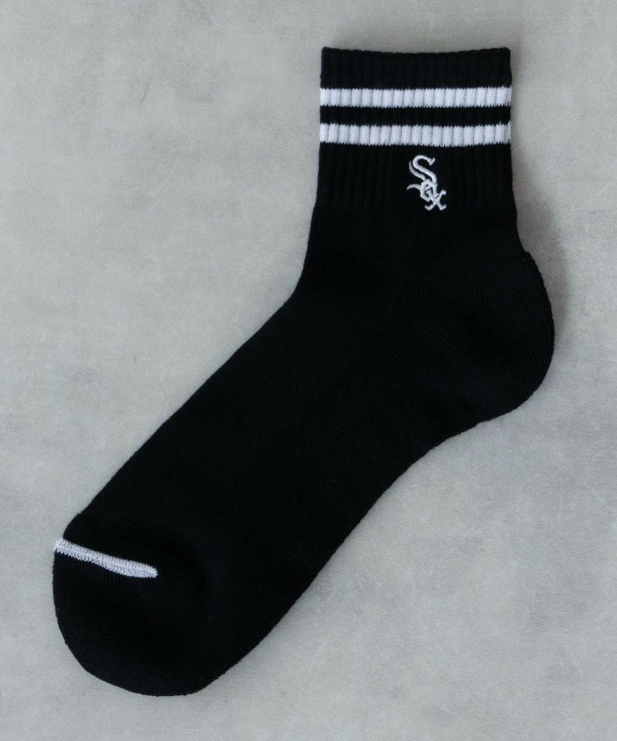 MLB クォーターソックス ライン入り 3足組 メンズ