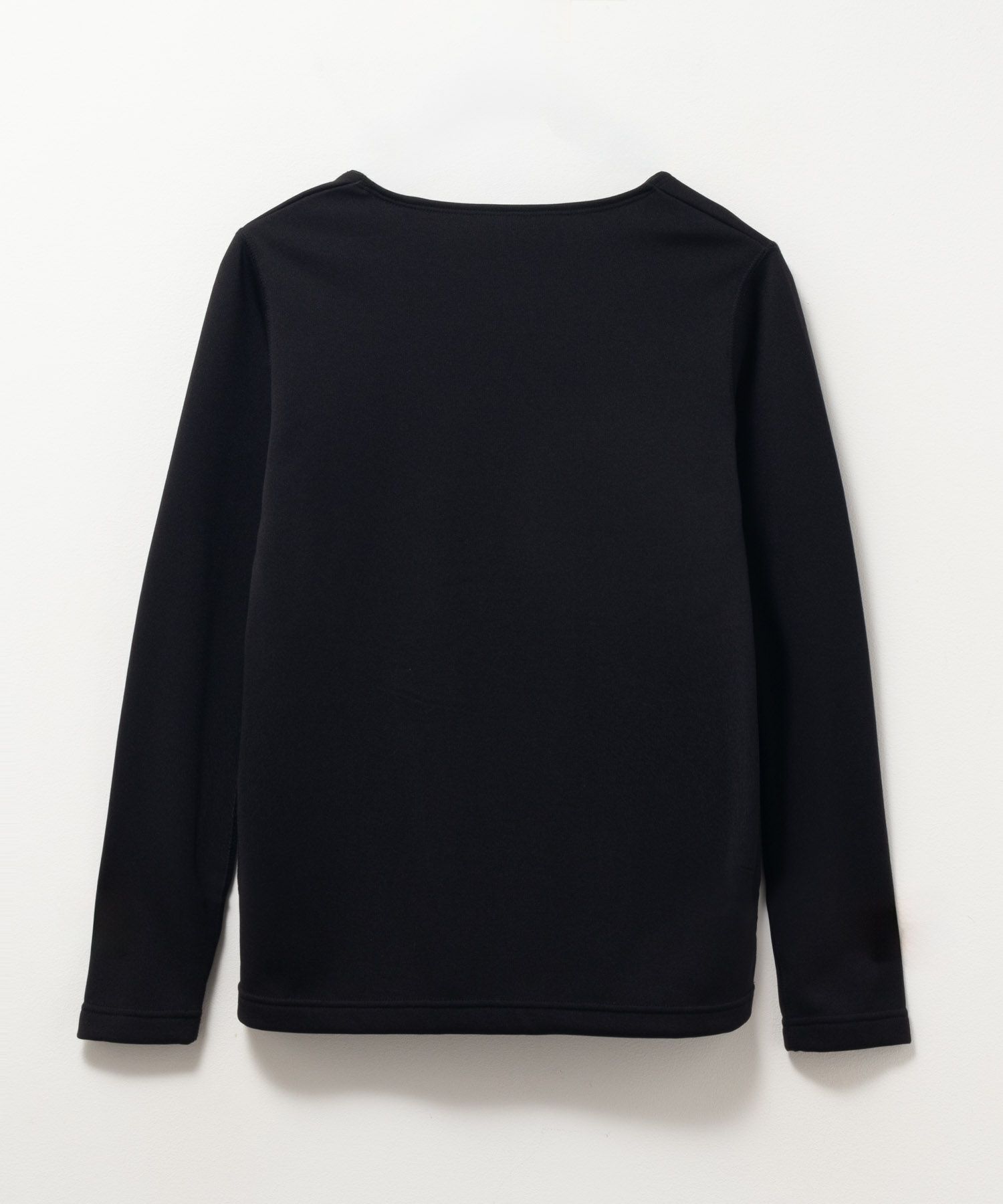 NAVY  温℃ 裏シャギーUネックインナー レディース メール便 対応商品商品画像-2