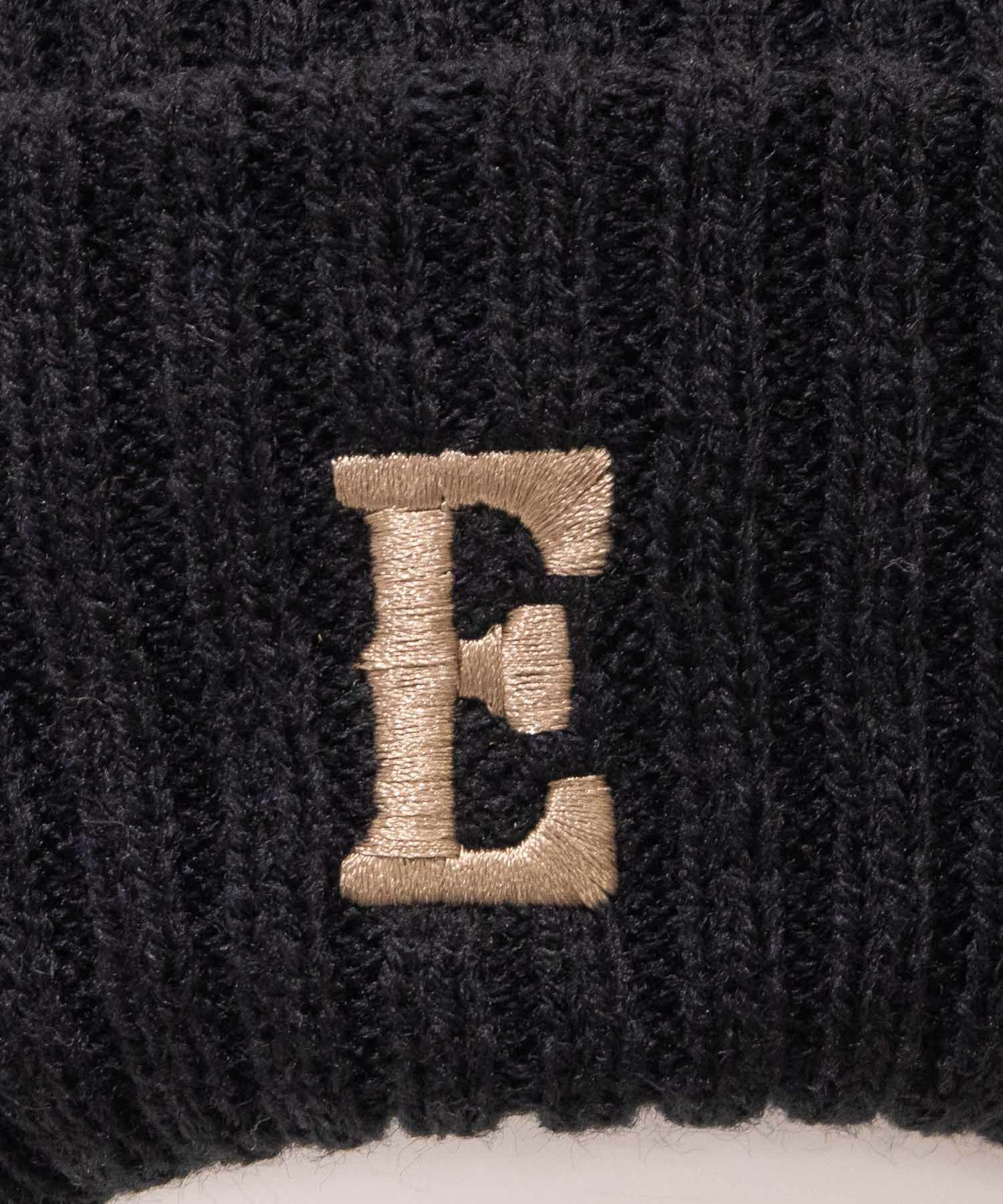 EDWIN ロゴ刺繍リブニットワッチ メンズ