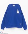 MLB ロゴプリント裏起毛トレーナー キッズ