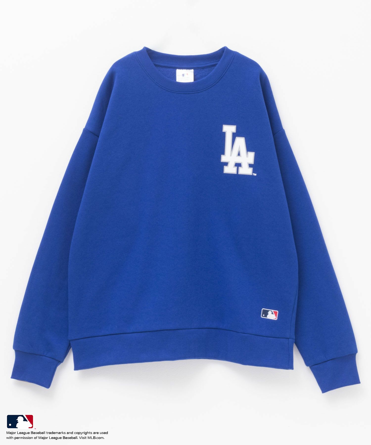 MLB  ロゴプリント裏起毛トレーナー キッズ商品サムネイル-1