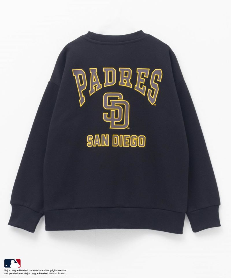 MLB  ロゴプリント裏起毛トレーナー キッズ商品画像-4