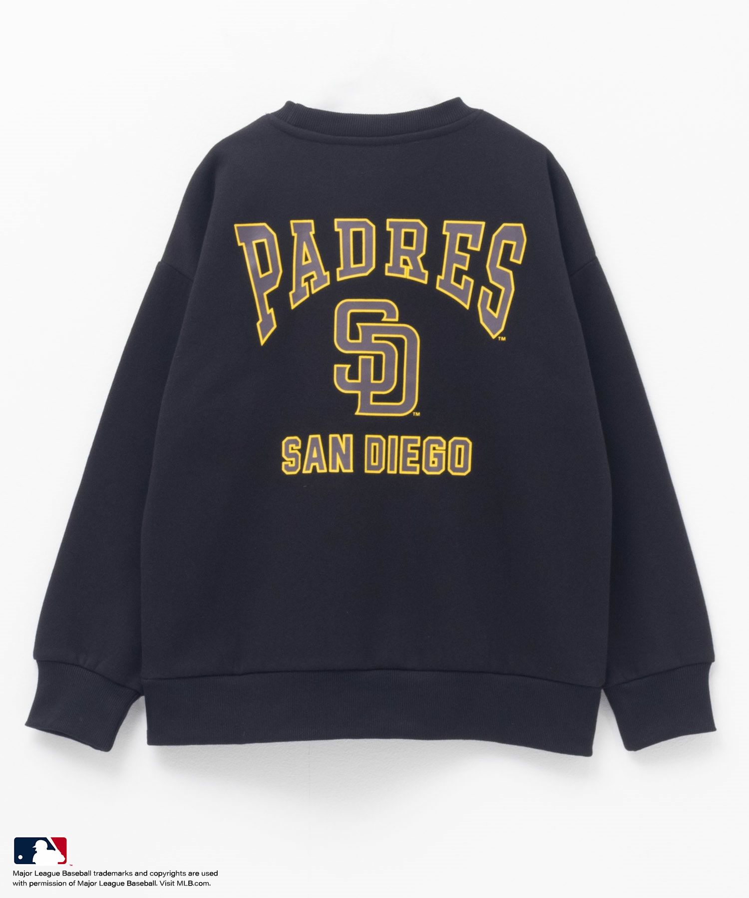 MLB  ロゴプリント裏起毛トレーナー キッズ商品画像-4