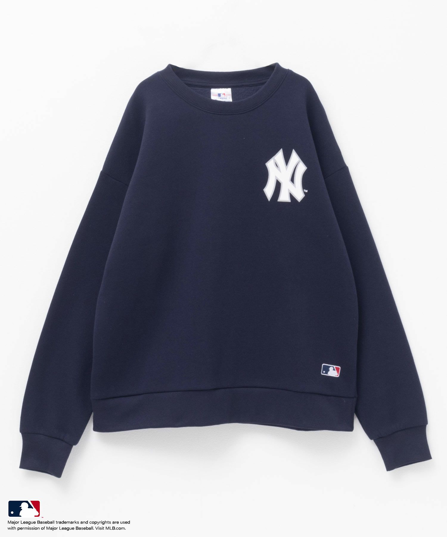 MLB ロゴプリント裏起毛トレーナー キッズ