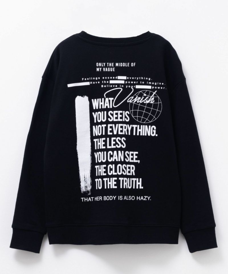 NAVY USコットン裏毛トレーナー キッズ商品画像-5