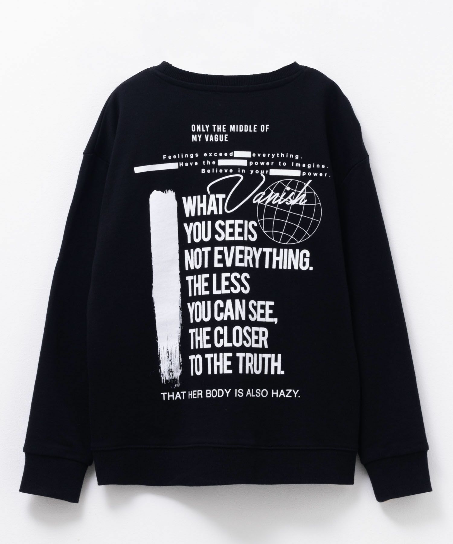 NAVY USコットン裏毛トレーナー キッズ商品画像-5