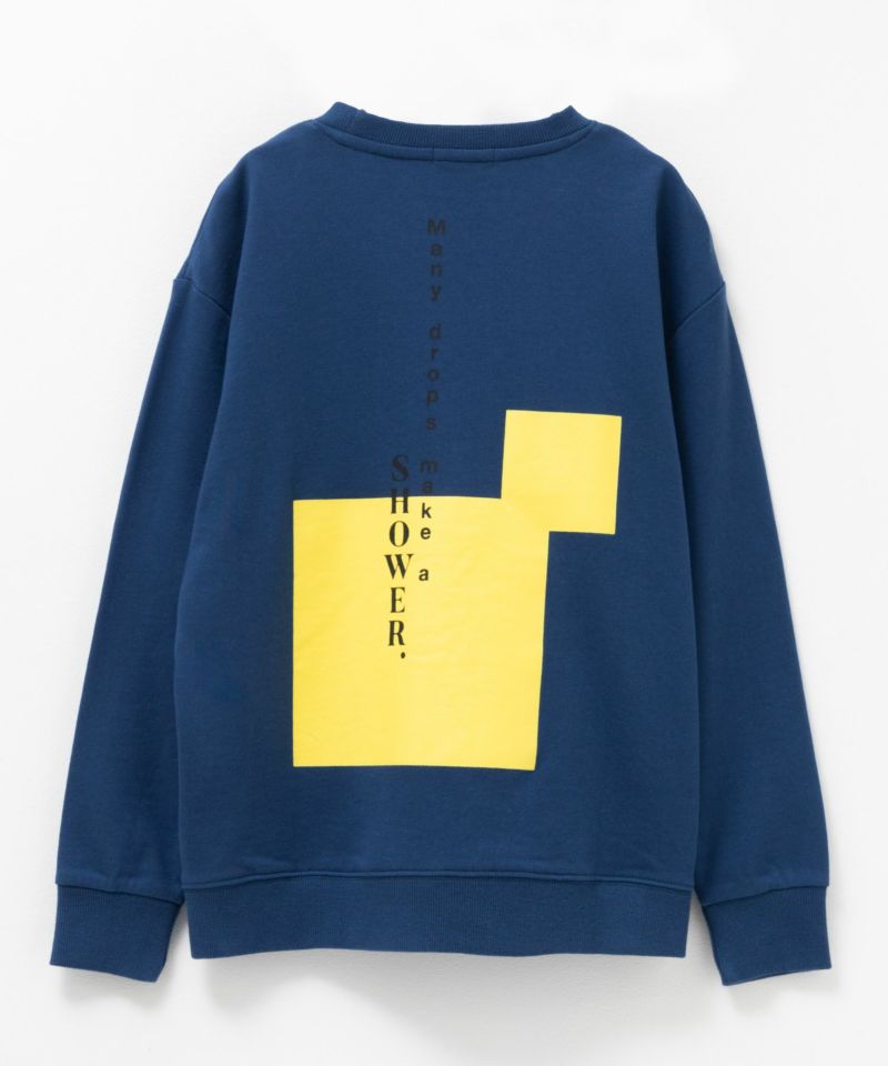 NAVY USコットン裏毛トレーナー キッズ商品画像-7