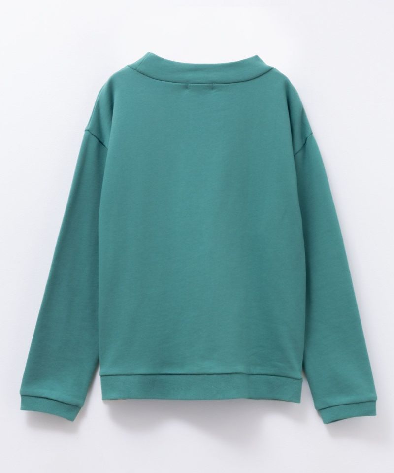 NAVY  USコットン裏毛トレーナー キッズ商品画像-2