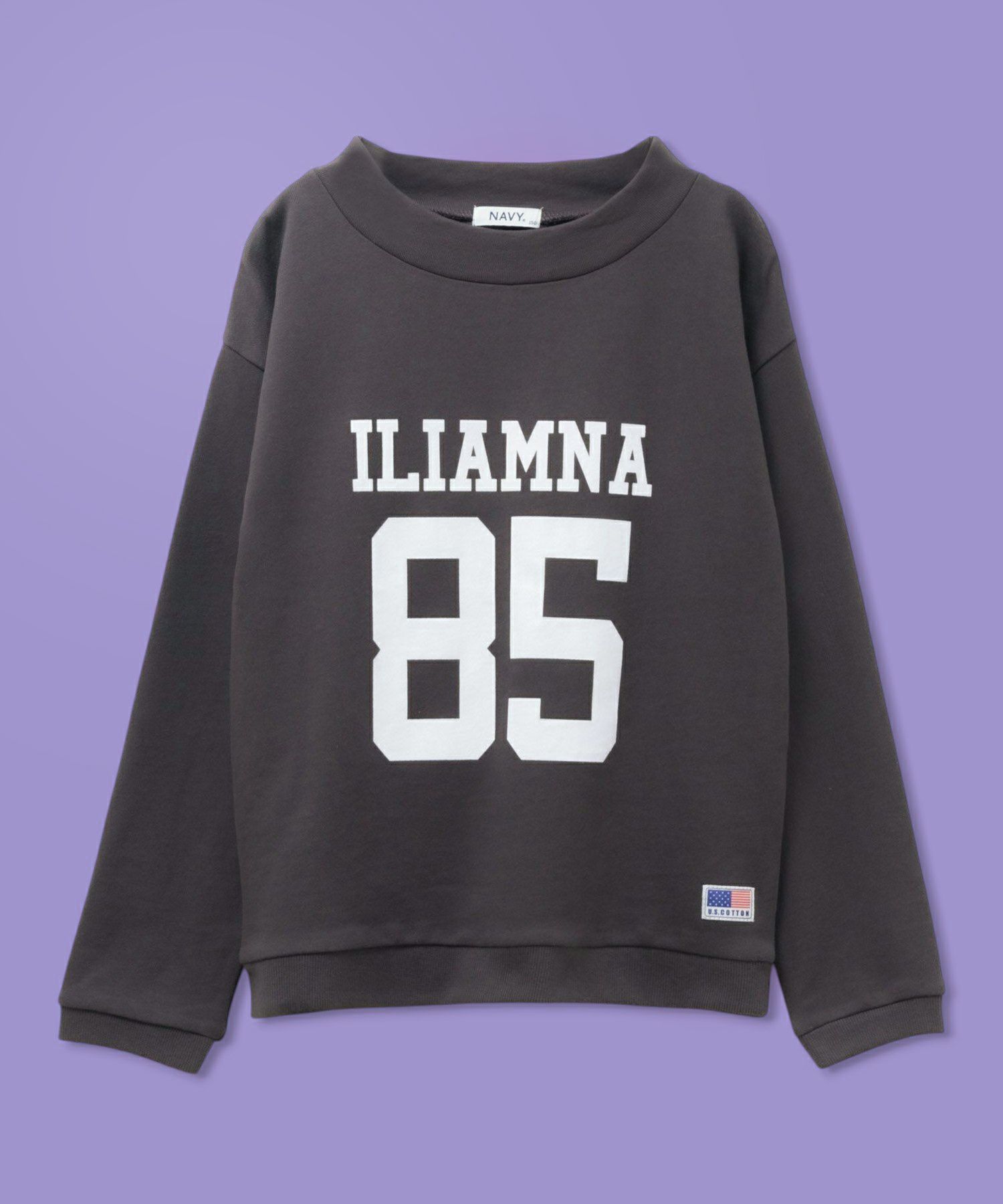 NAVY USコットン裏毛トレーナー キッズ