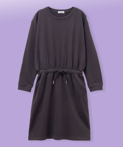 NAVY  USコットン裏毛ワンピース キッズ