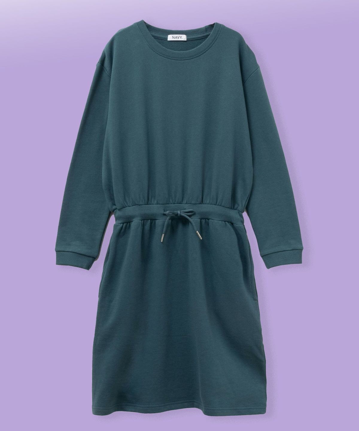 NAVY USコットン裏毛ワンピース キッズ