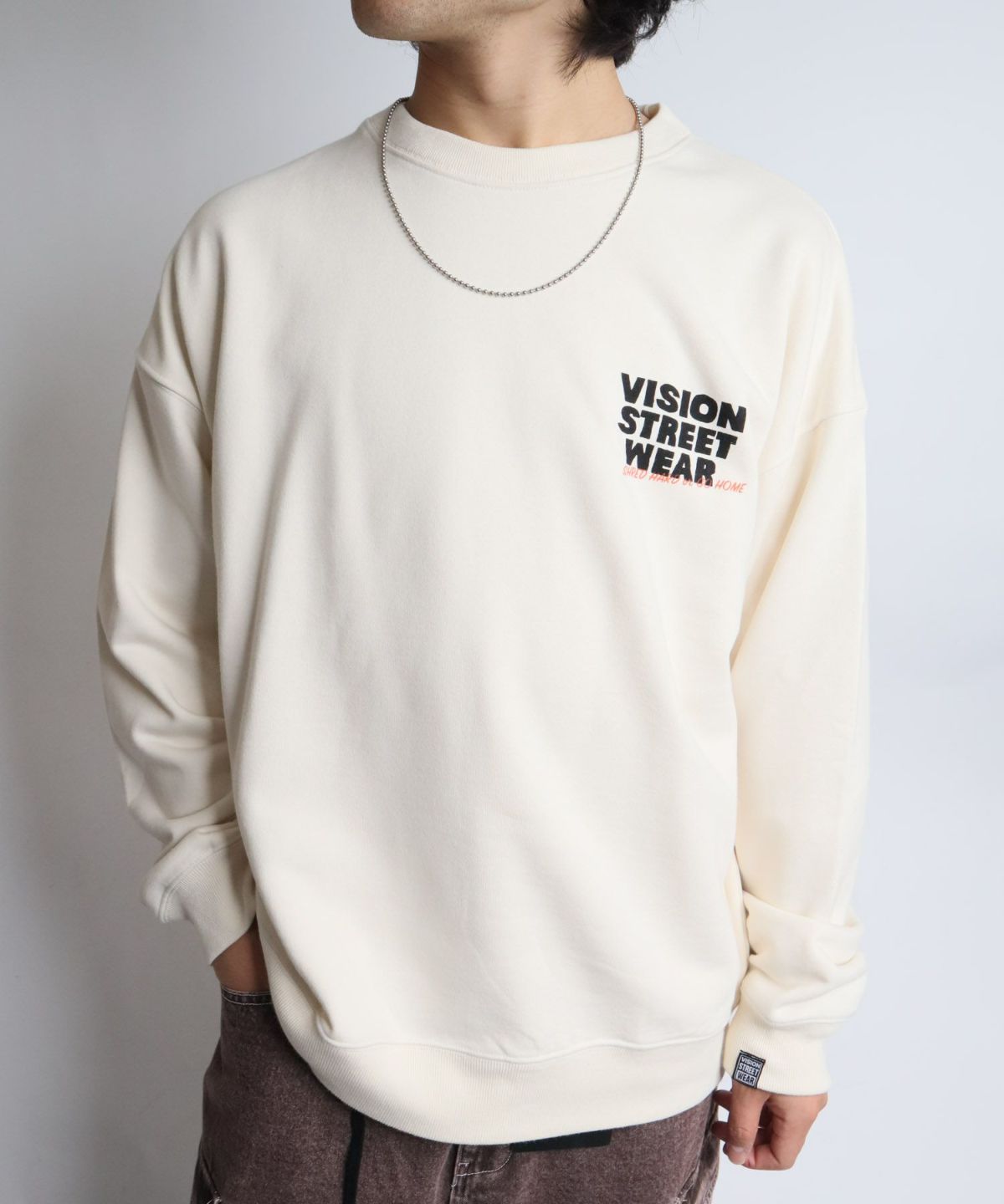 VISION STREET WEAR ゴーストスケータースウェット メンズ