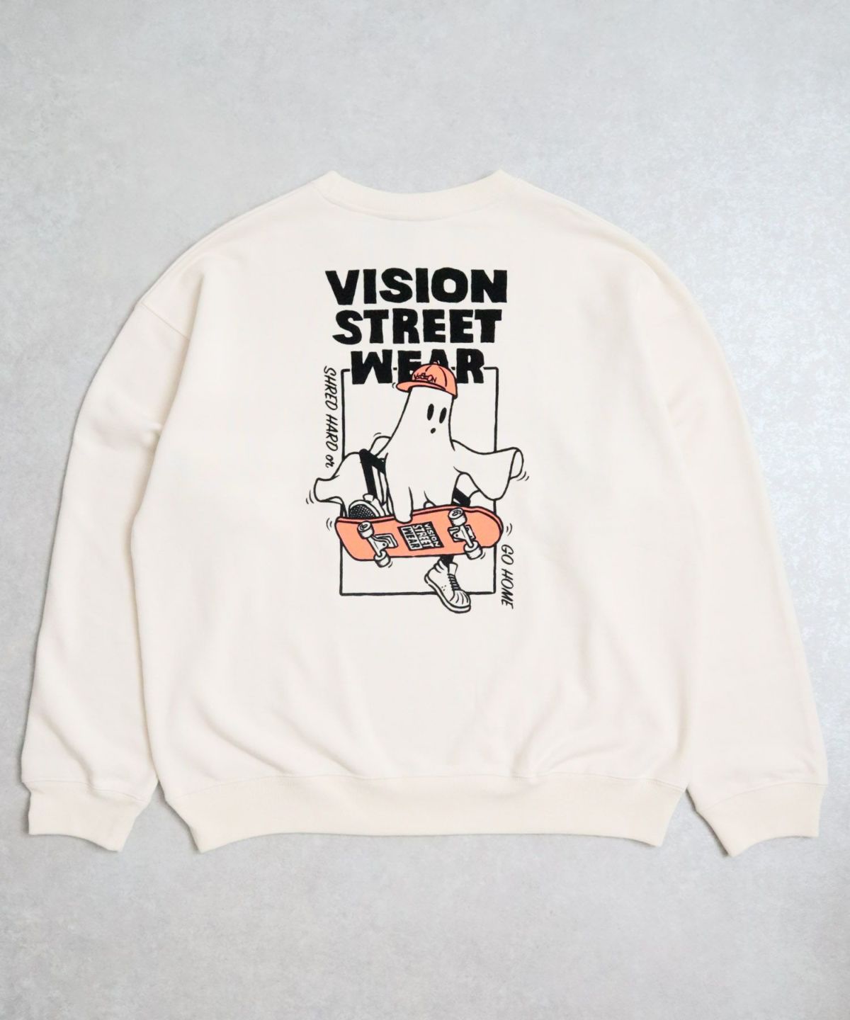 VISION STREET WEAR ゴーストスケータースウェット メンズ