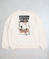 VISION STREET WEAR ゴーストスケータースウェット メンズ