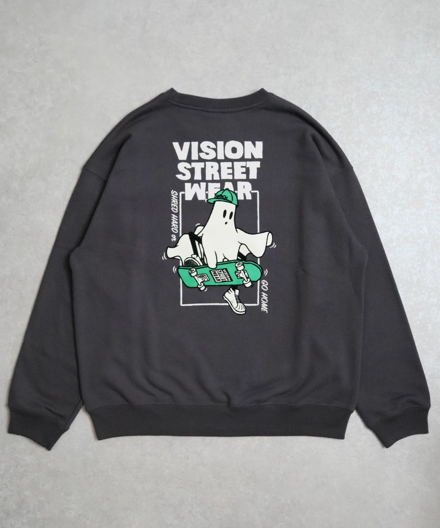 VISION STREET WEAR ゴーストスケータースウェット メンズ