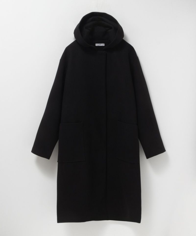 nAvy フードロングコート レディース商品画像-23